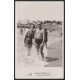 MAR DEL PLATA BAÑISTAS ANTIGUA FOTO TARJETA POSTAL RAMBLA HOTEL